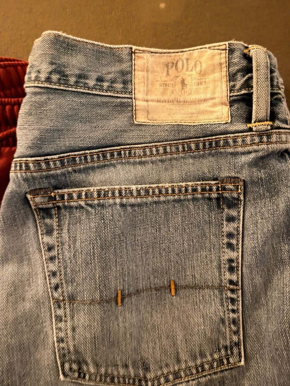 Polo Ralph Lauren Vintage 867 Classic Fit Blue Denim Jeans